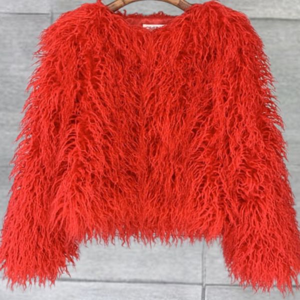 Stylish Fux fur coat for women - Martina