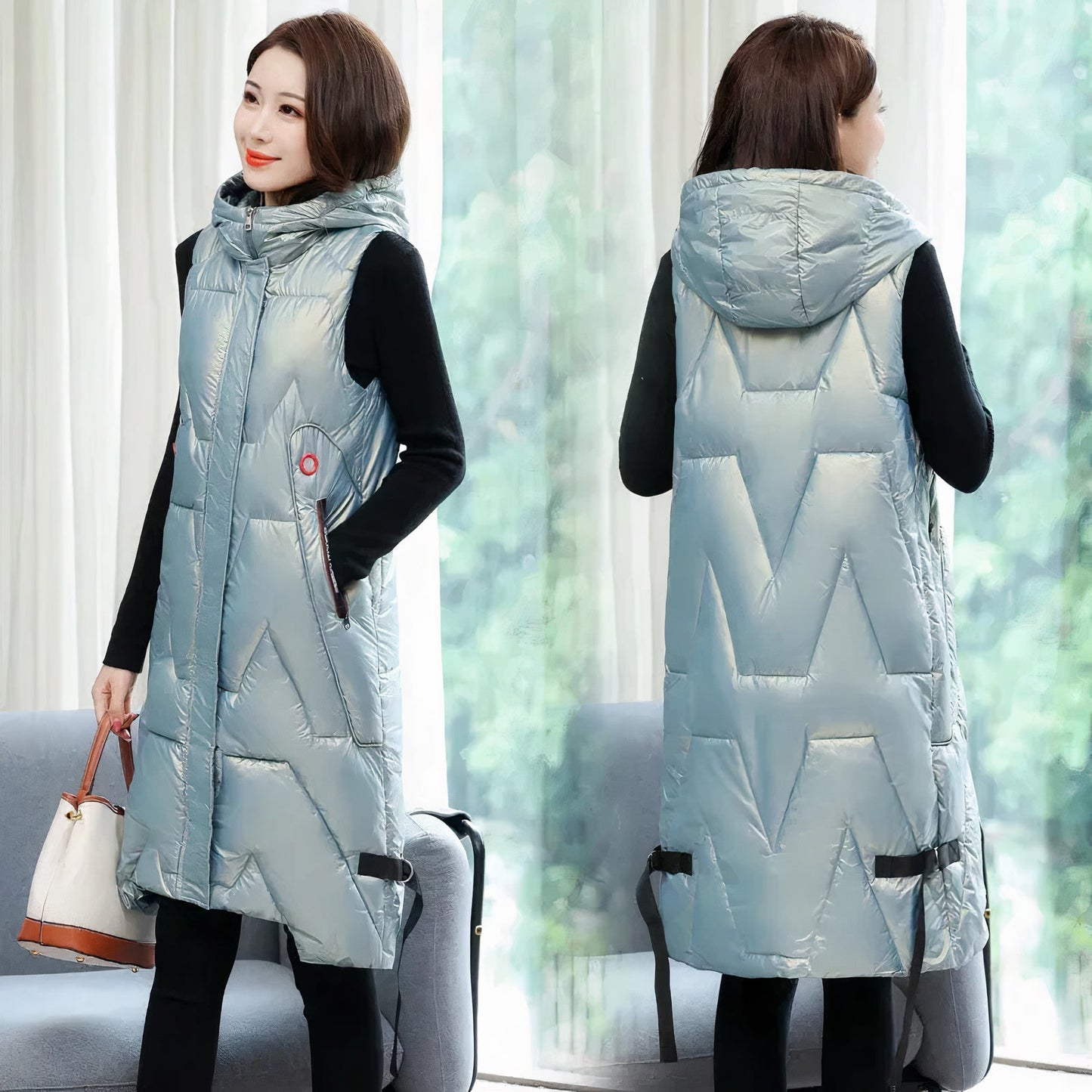 Long & fashionable coat for women - Mitzi