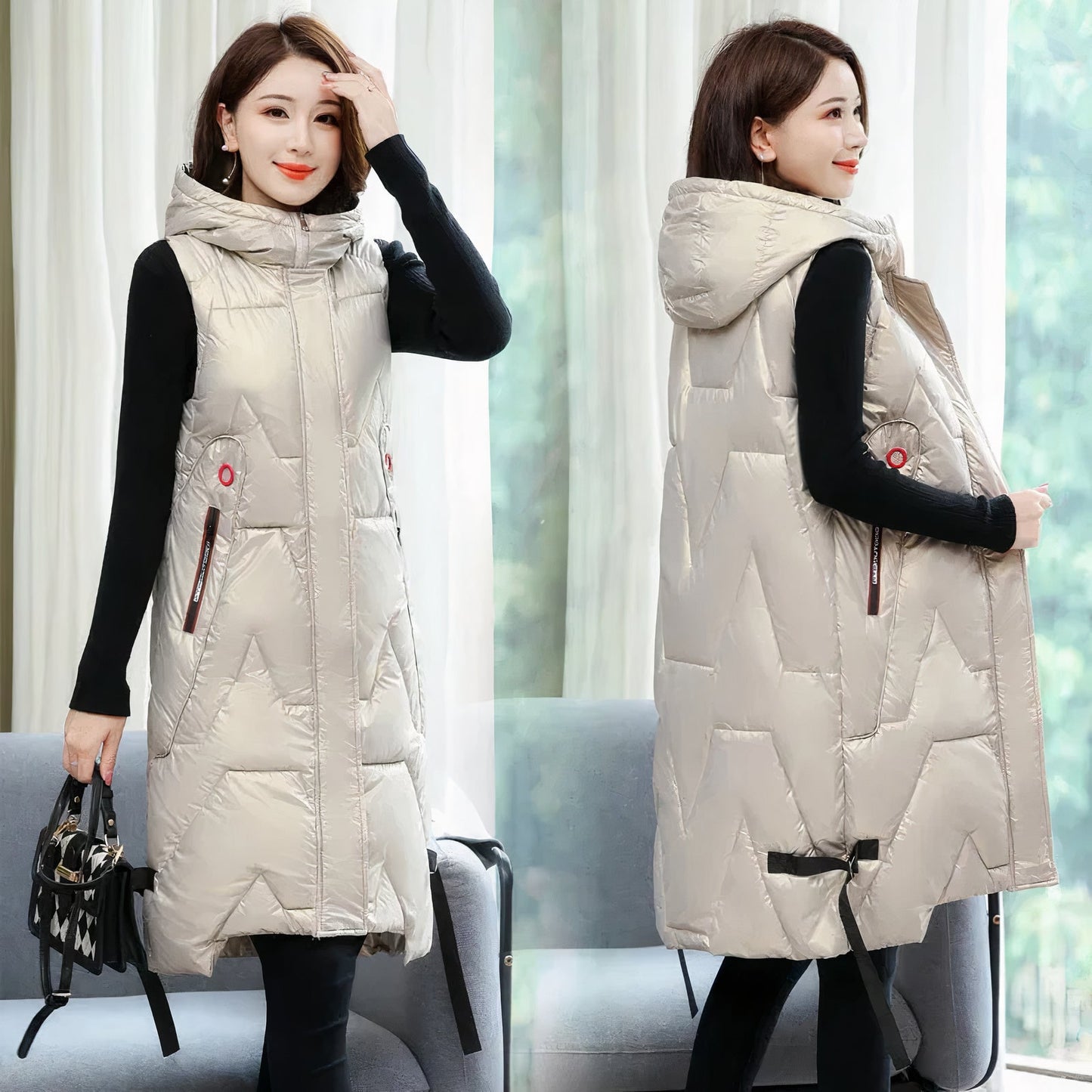 Long & fashionable coat for women - Mitzi