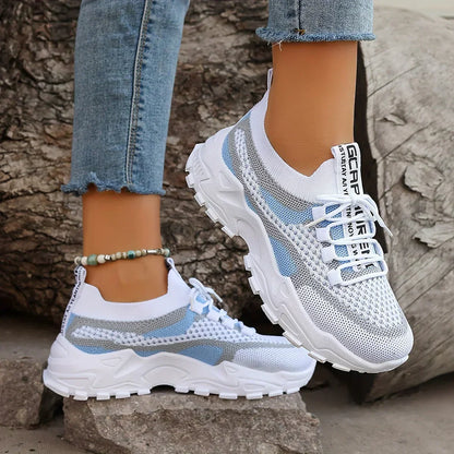 New summer women's Breathable Mesh surface shoes