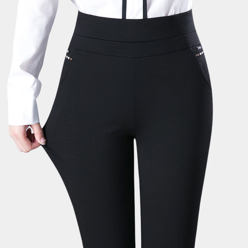 Margot - High-waisted stretch pants