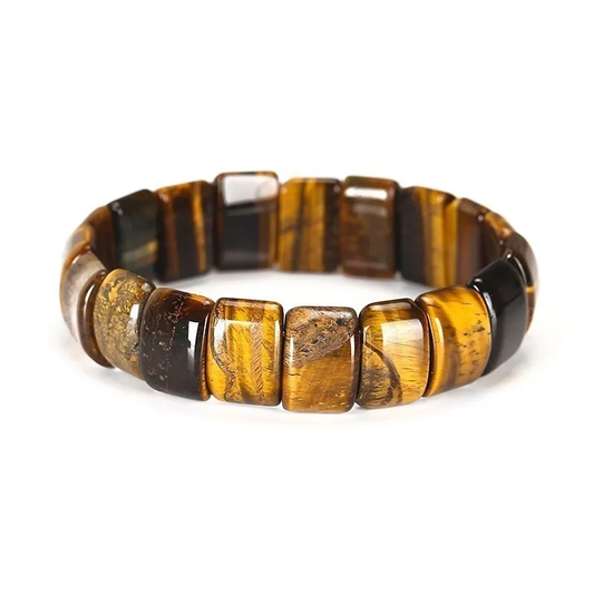 Tri-colored Tiger Eye Bracelet | Strength and Beauty