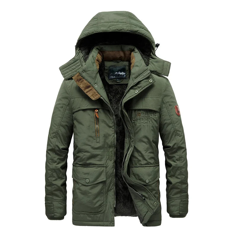 Men's Cold Weather Jacket - The Perfect Alliance of Warmth and Elegance