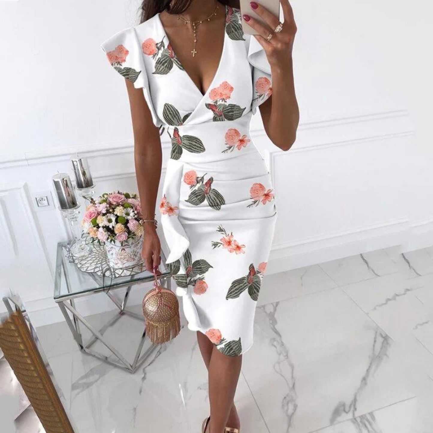 Lotte | Summer elegant midi dress