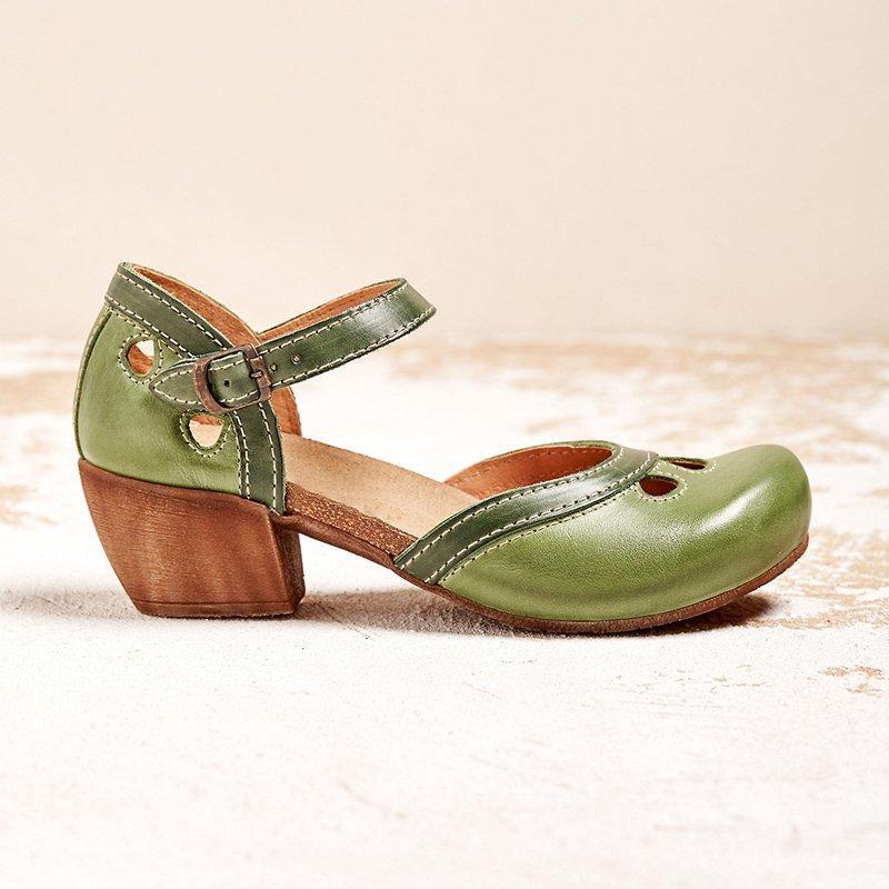 Mien - Orthopaedic Sandals with Low Heel