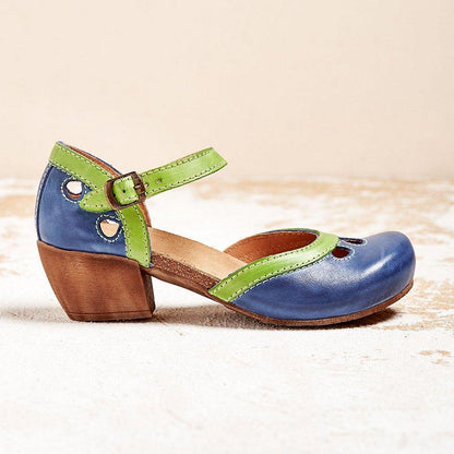 Mien - Orthopaedic Sandals with Low Heel