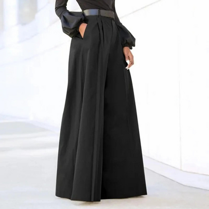 Agatha - Elegant Cotton Maxi Skirt