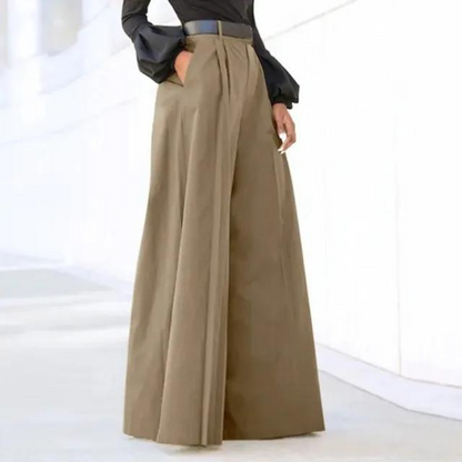 Agatha - Elegant Cotton Maxi Skirt