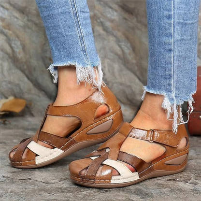 Fay - Casual Women's Sandal with Wedge Heel