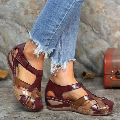 Fay - Casual Women's Sandal with Wedge Heel