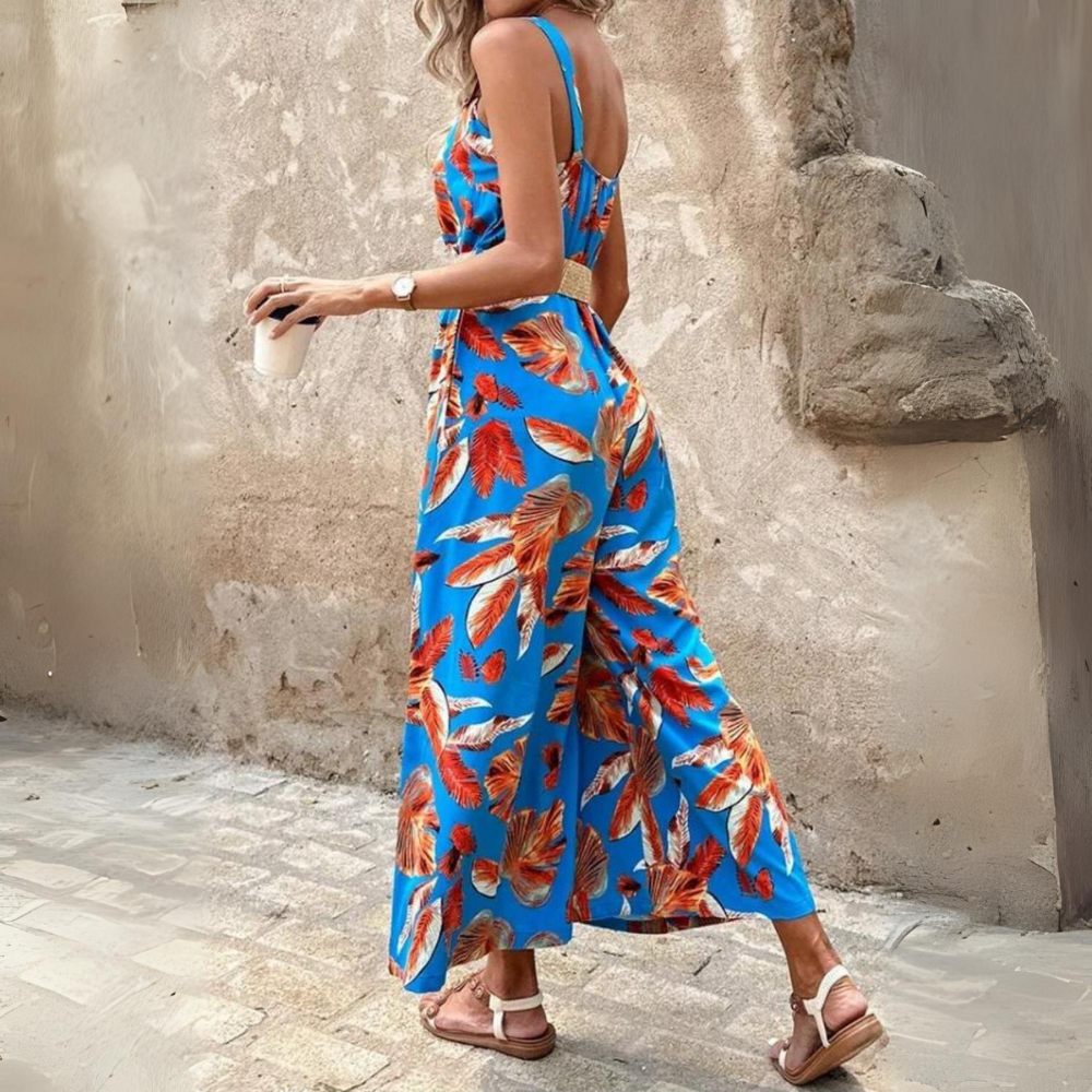 Pien - Elegant Floral Jumpsuit