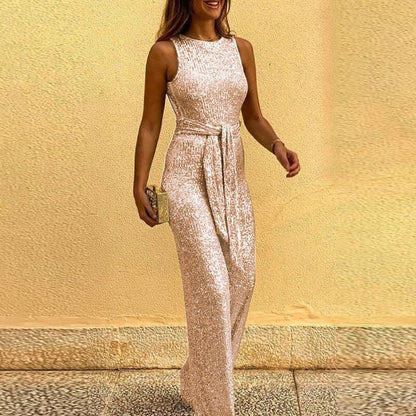 Amara - Elegant Sequin Jumpsuit for Women