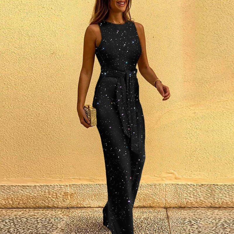 Amara - Elegant Sequin Jumpsuit for Women