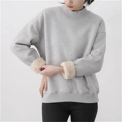 Winter fleece sweater - Noelle