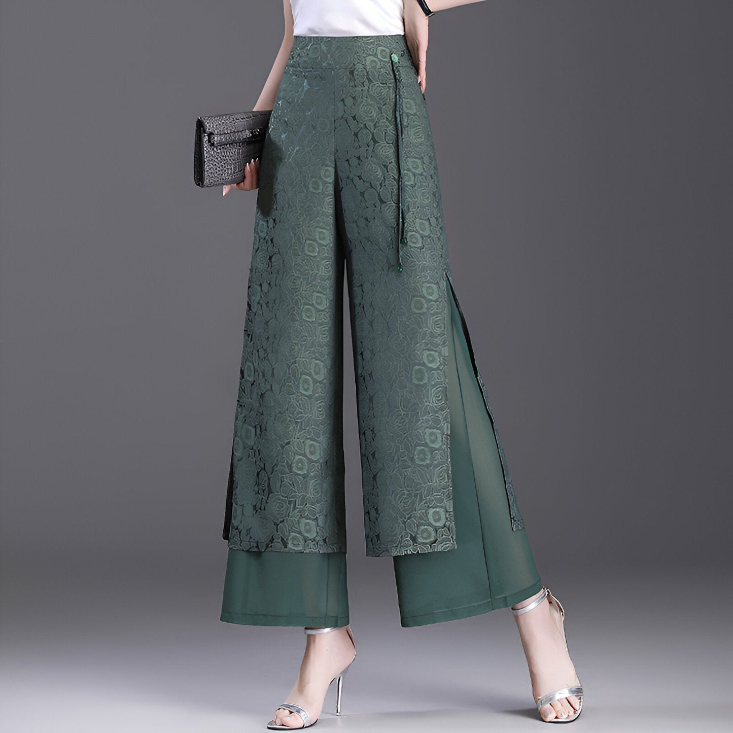 Crina | Effortlessly chic wide-leg pants for summer