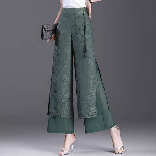 Crina | Effortlessly chic wide-leg pants for summer