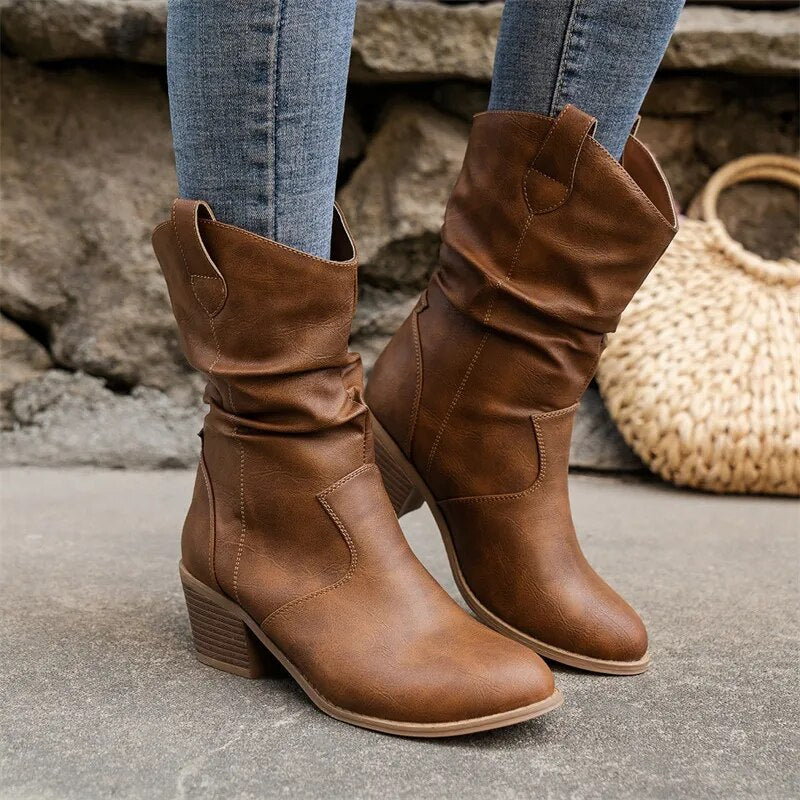 Luna | Western boots for women