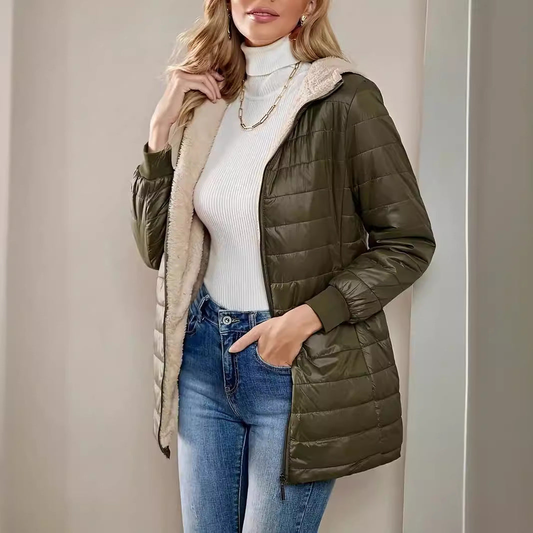 Casual winter jacket for women