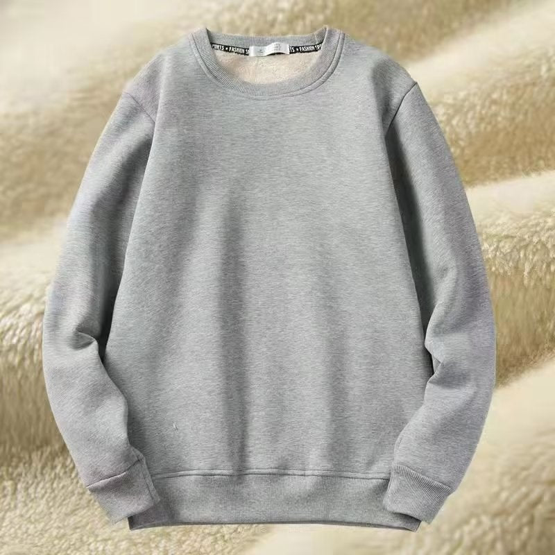 Women's sweatshirt with warm inner lining