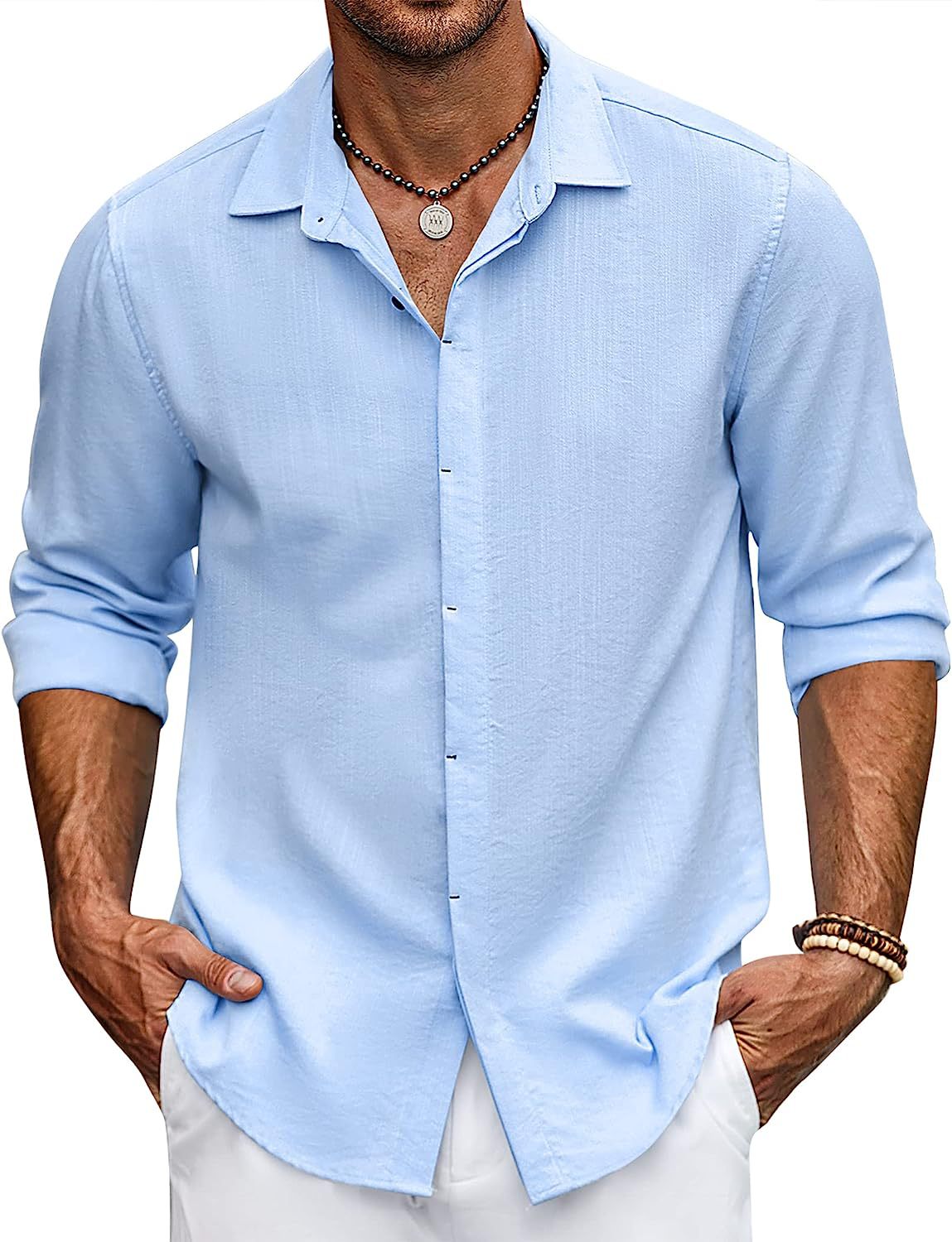 Elegant casual men's shirt for any occasion