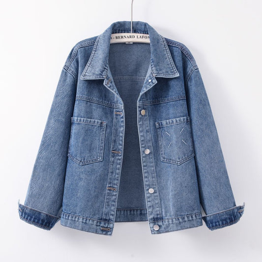 Casual denim jacket for women