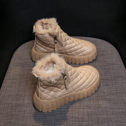 Calliope - Fluffy Women's Boots