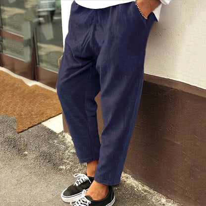 Nave | Casual velvet pants for men