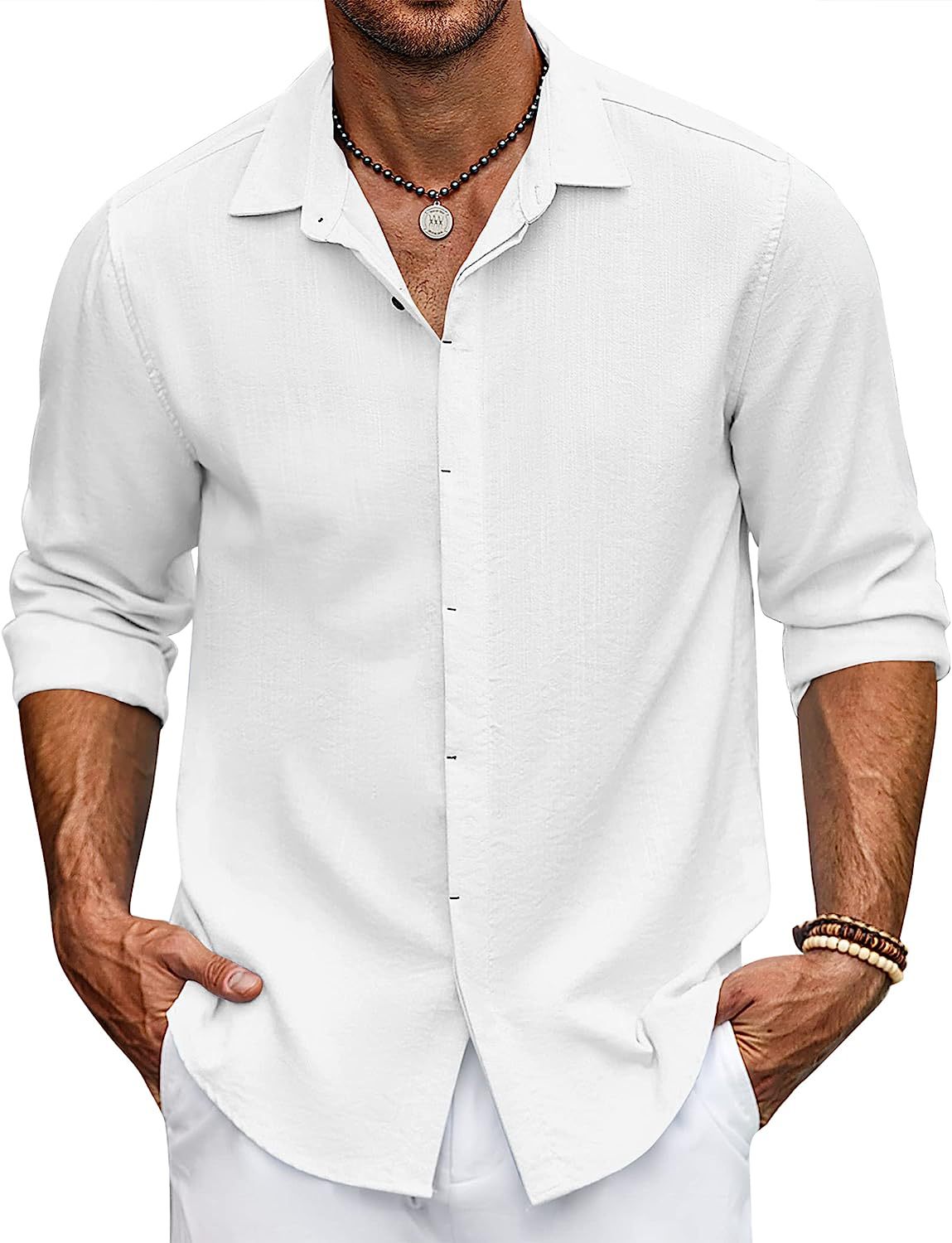 Elegant casual men's shirt for any occasion