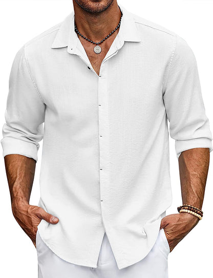 Elegant casual men's shirt for any occasion