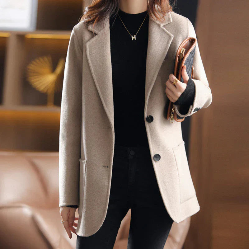 Tweedcharm - thick women's blazer for fall and winter