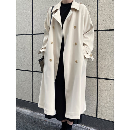 Oversized trench coat for women