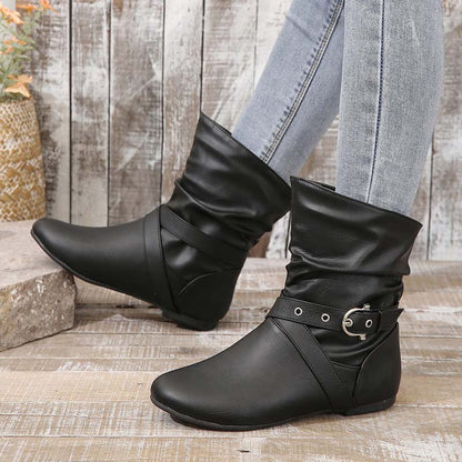 Vintage flat boots - Nikolina