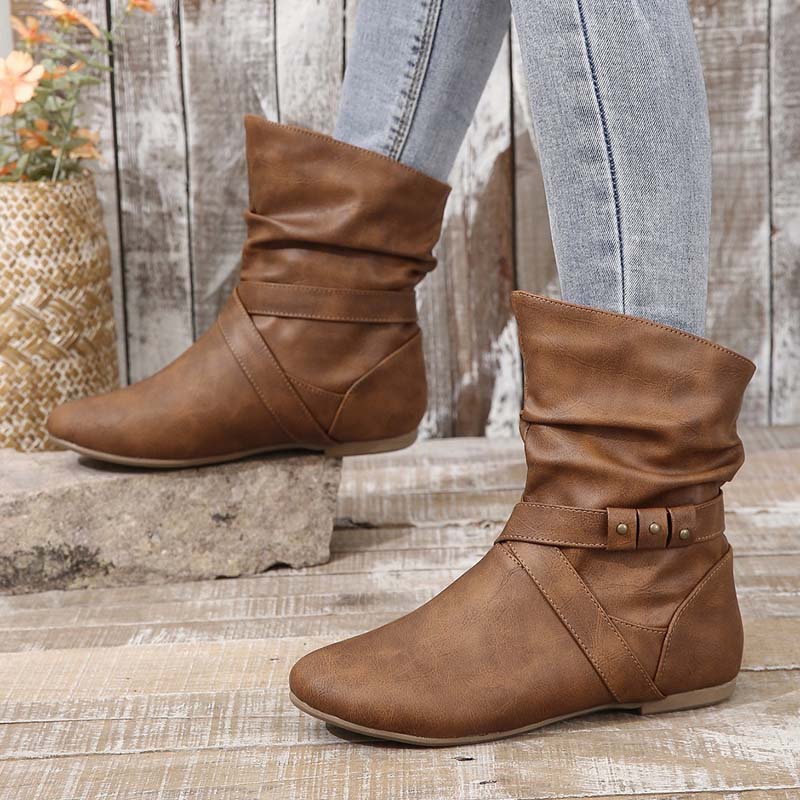 Vintage flat boots - Nikolina