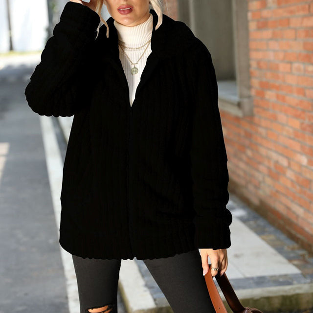 Yaraya Coat | Casual Warm Plush Coat