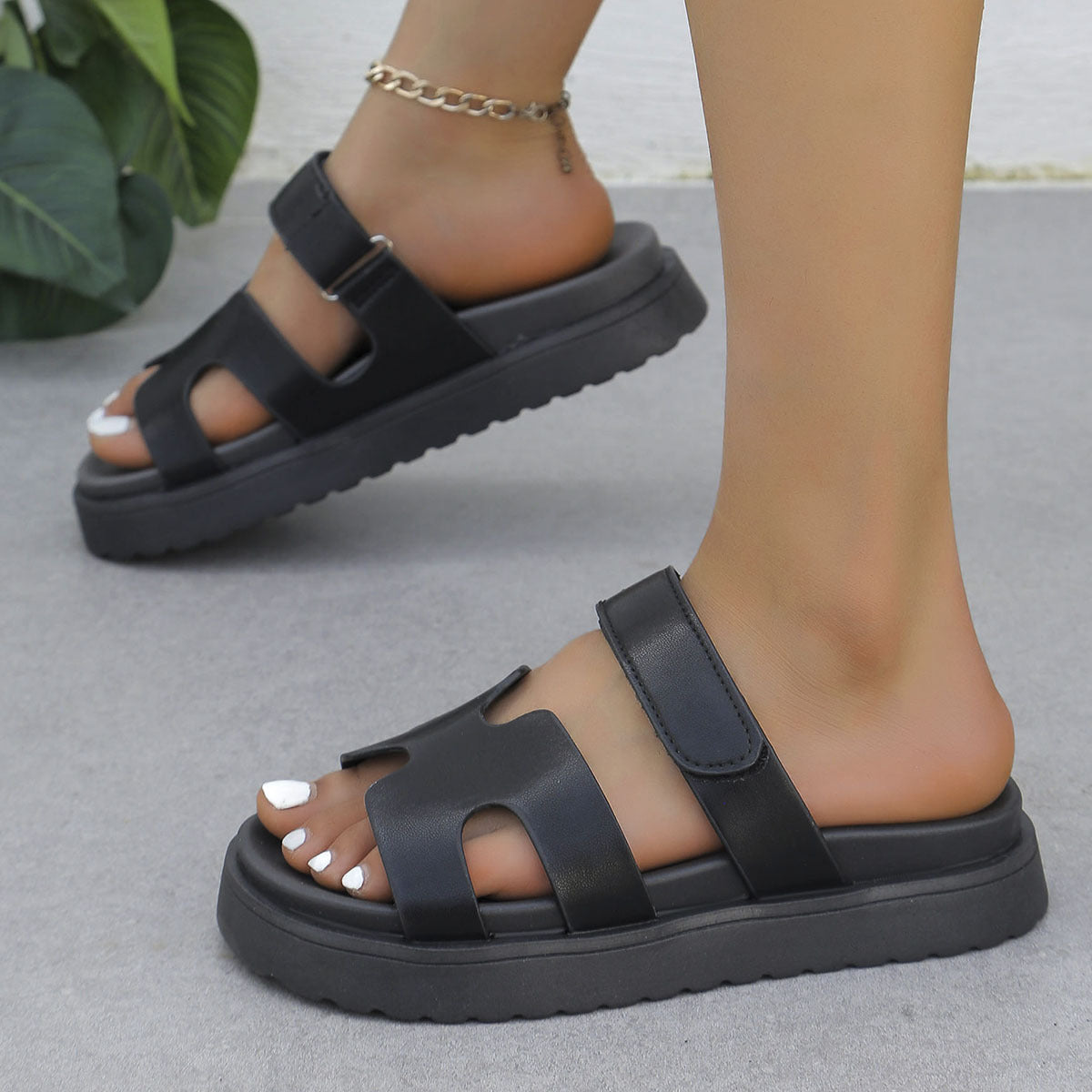 Samra - Casual Plateau Sandals