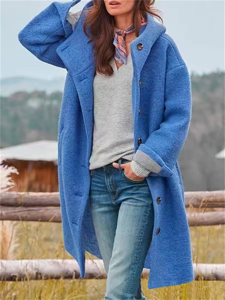 Women's wool winter coat - Heida