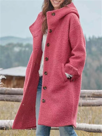 Women's wool winter coat - Heida