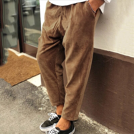 Nave | Casual velvet pants for men