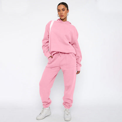 Jess fashion | Oversized hoodie and tracksuit set