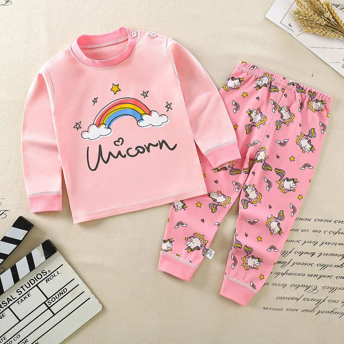 Jess-Mode Nights Comfortable cartoonize pyjama set for children