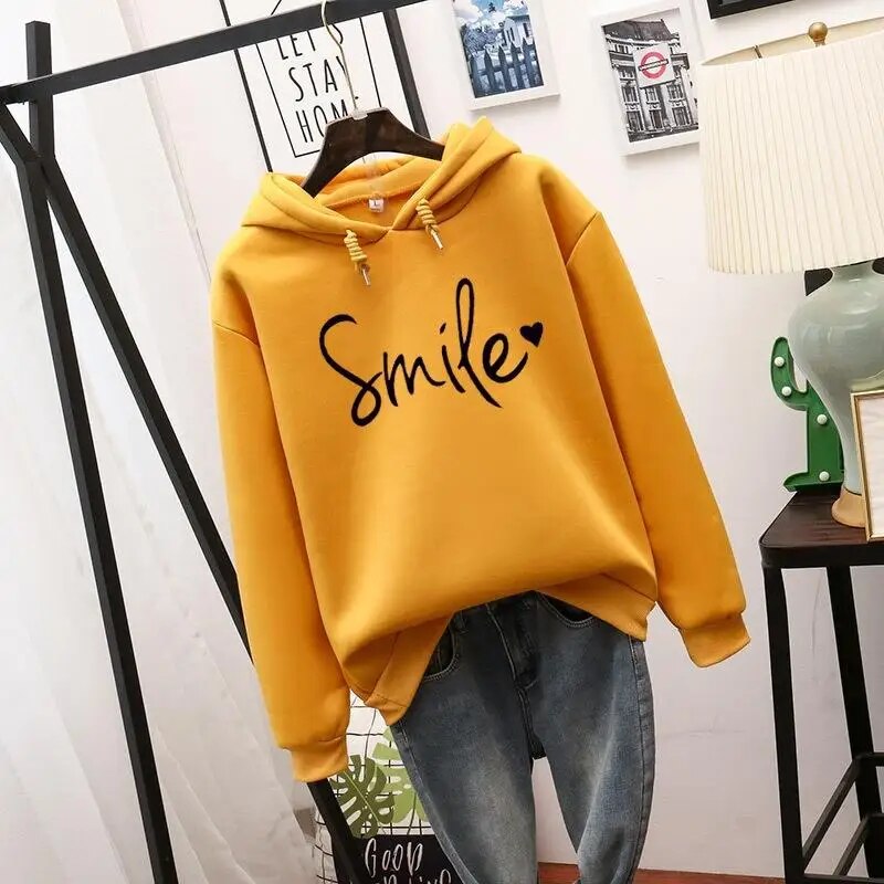 Smile Hoodie - Brie