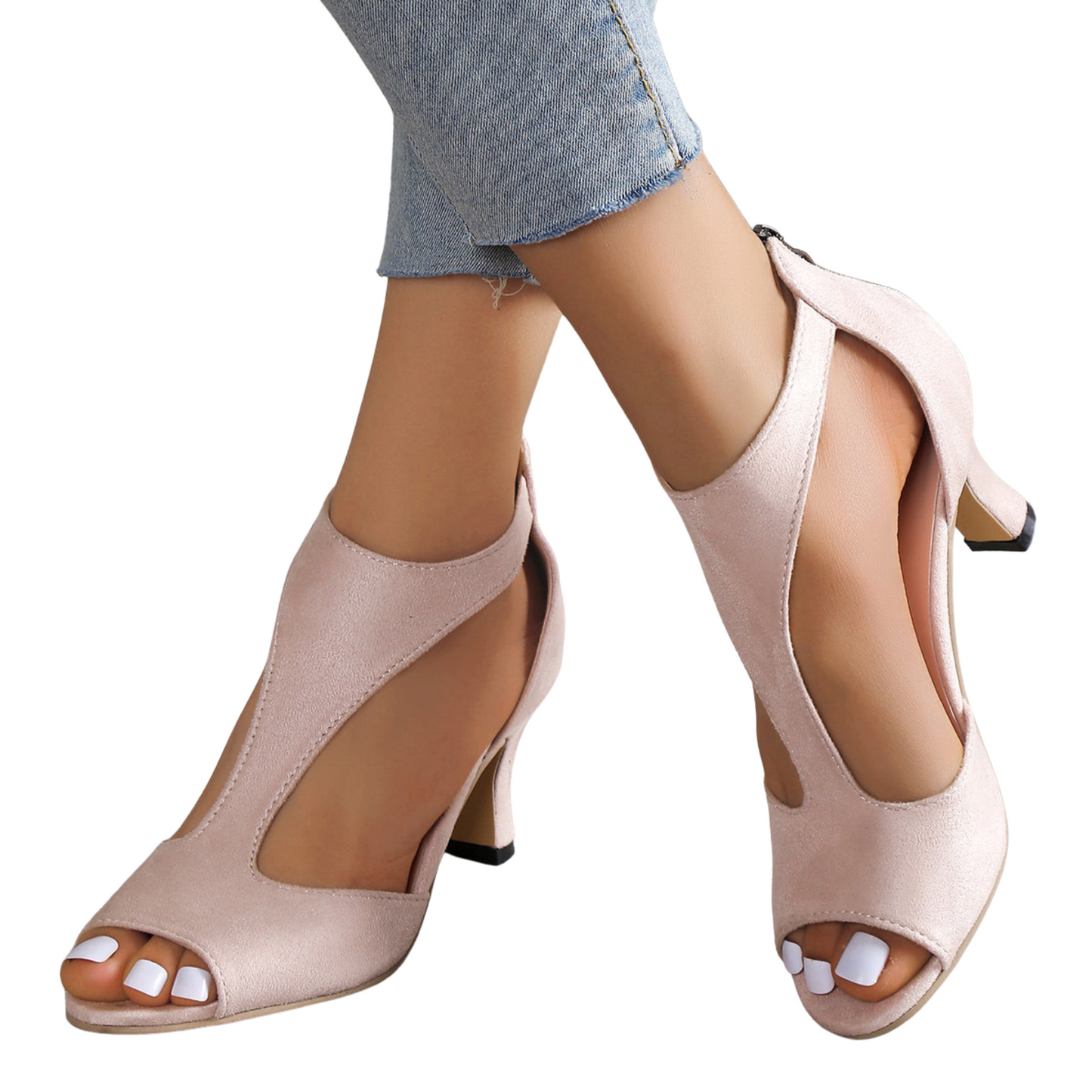 Fashionable high-heeled sandals - Shannon