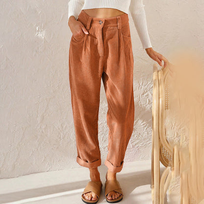 Margaux - Comfortable corduroy pants