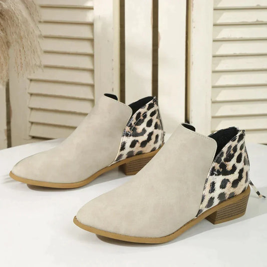 Angelin - Chic Print Boots for Women