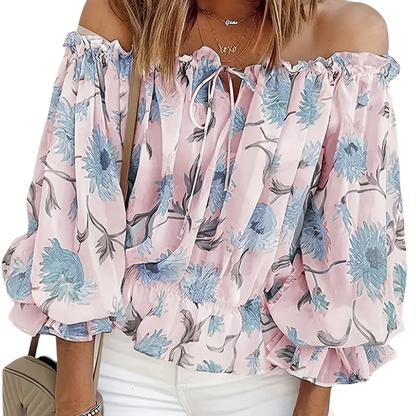 Stylish floral blouse for ladies