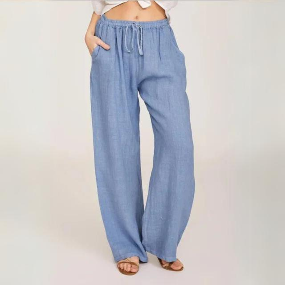 Patricia - Women's cotton trousers