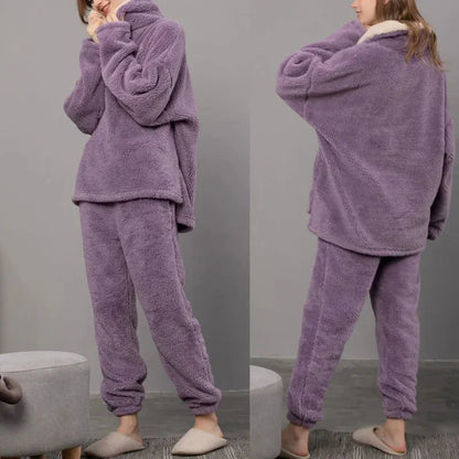 Jess | Ladies fleece pyjama set, Experience pure coziness!