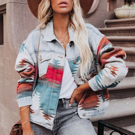 Adrienne Jacket | Vintage Denim Jacket