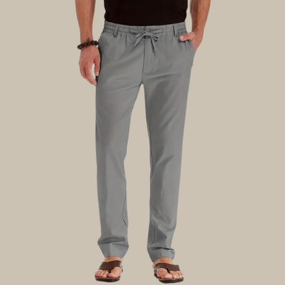 Hugo | Casual summer pants with elastic band