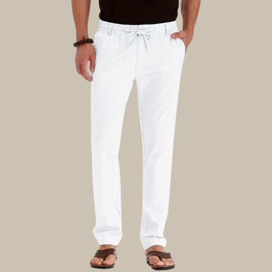 Hugo | Casual summer pants with elastic band